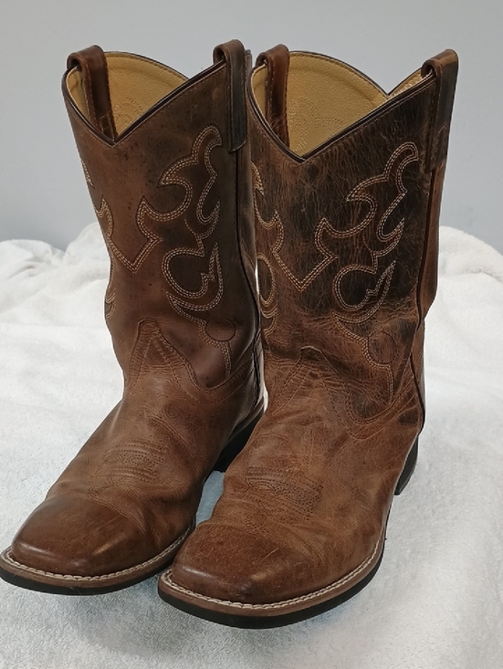 Smokey Mountain Other - Boys Size 7 Smokey Mountain Leather Cowboy Boots